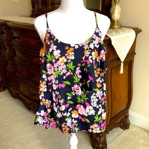 Floral blouse. NWOT